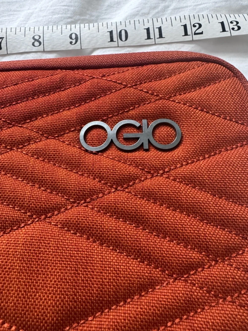 OGIO Burnt Orange Quilted Tablet Sleeve Case